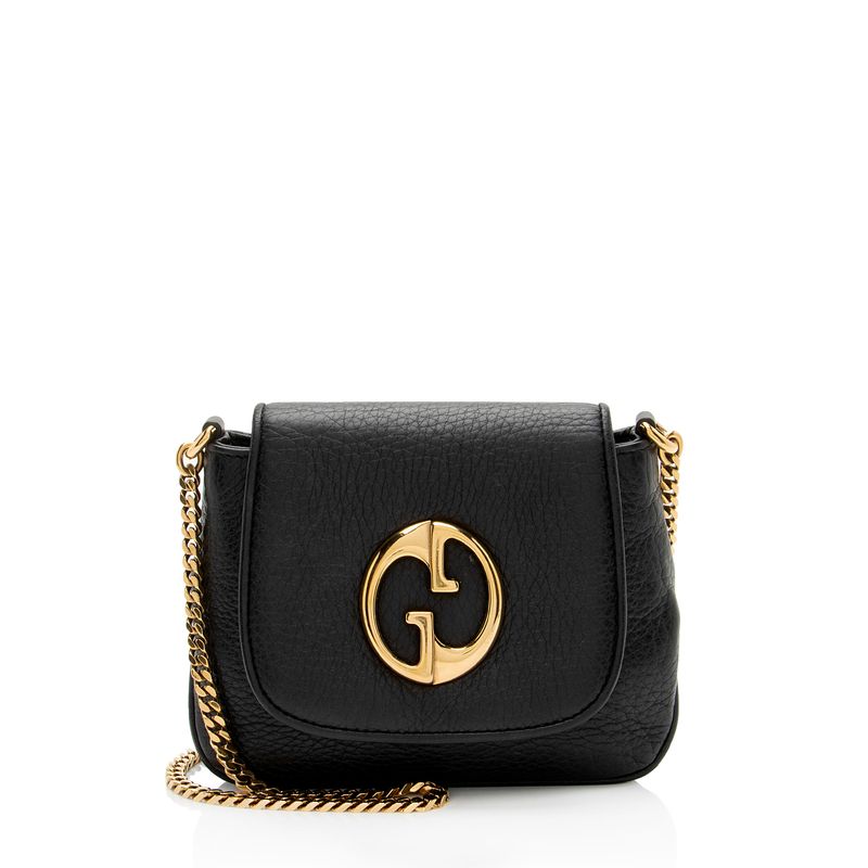Gucci Leather 1973 Small Shoulder Bag